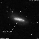 NGC 4293 - спиральная галактика с баром. Описание NGC 4293:, Галактика в созвездии Волосы Вероники