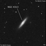 NGC 4313 - галактика. Описание NGC 4313:, Галактика в созвездии Дева