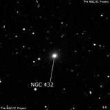 NGC 432 - галактика. Описание NGC 432:, Галактика в созвездии Тукан