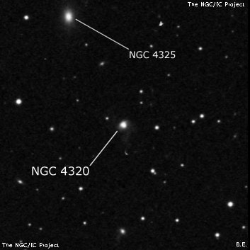 NGC 4320 - спиральная галактика. Описание NGC 4320:, Галактика в созвездии Дева