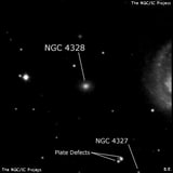 NGC 4328 - галактика. Описание NGC 4328:, Галактика в созвездии Волосы Вероники