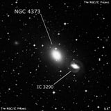 NGC 4373 - спиральная галактика с баром. Описание NGC 4373:, Галактика в созвездии Центавр