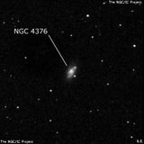 NGC 4376 - галактика неправильной формы. Описание NGC 4376:, Галактика в созвездии Дева