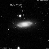 NGC 4429 - линзовидная галактика. Описание NGC 4429:, Галактика в созвездии Дева