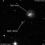 NGC 4432 - спиральная галактика с баром. Описание NGC 4432:, Галактика в созвездии Дева