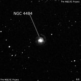 NGC 4484 - спиральная галактика. Описание NGC 4484:, Галактика в созвездии Дева