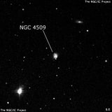 NGC 4509 - галактика. Описание NGC 4509:, Галактика в созвездии Гончие Псы