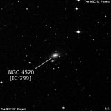 NGC 4520 - галактика. Описание NGC 4520:, Галактика в созвездии Дева