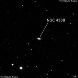 NGC 4538 - спиральная галактика. Описание NGC 4538:, Галактика в созвездии Дева
