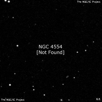 NGC 4554 - две звезды. Описание NGC 4554:, Двойная звезда в созвездии Дева