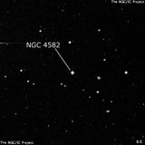 NGC 4582 - одиночная звезда. Описание NGC 4582:, Двойная звезда в созвездии Дева
