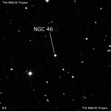 NGC 46 - одиночная звезда. Описание NGC 46:, Двойная звезда в созвездии Рыбы