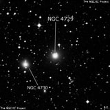 NGC 4729 - эллиптическая галактика. Описание NGC 4729:, Галактика в созвездии Центавр