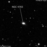 NGC 4765 - линзовидная галактика. Описание NGC 4765:, Галактика в созвездии Дева