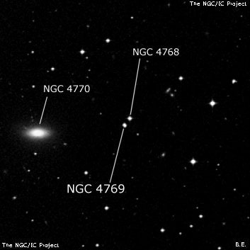 NGC 4769 - одиночная звезда. Описание NGC 4769:, Двойная звезда в созвездии Дева