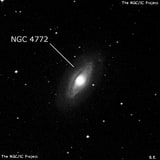 NGC 4772 - спиральная галактика. Описание NGC 4772:, Галактика в созвездии Дева