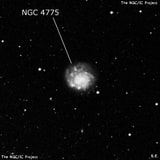 NGC 4775 - галактика. Описание NGC 4775:, Галактика в созвездии Дева