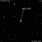 NGC 479 - галактика. Описание NGC 479:, Галактика в созвездии Рыбы
