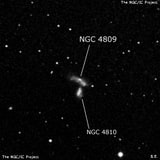 NGC 4809 - галактика. Описание NGC 4809:, Галактика в созвездии Дева