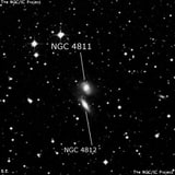 NGC 4811 - спиральная галактика с баром. Описание NGC 4811:, Галактика в созвездии Центавр