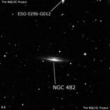 NGC 482 - галактика. Описание NGC 482:, Галактика в созвездии Феникс