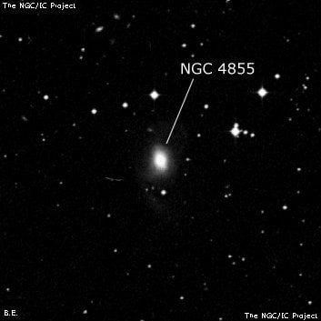 NGC 4855 - галактика. Описание NGC 4855:, Галактика в созвездии Дева