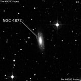 NGC 4877 - галактика. Описание NGC 4877:, Галактика в созвездии Дева