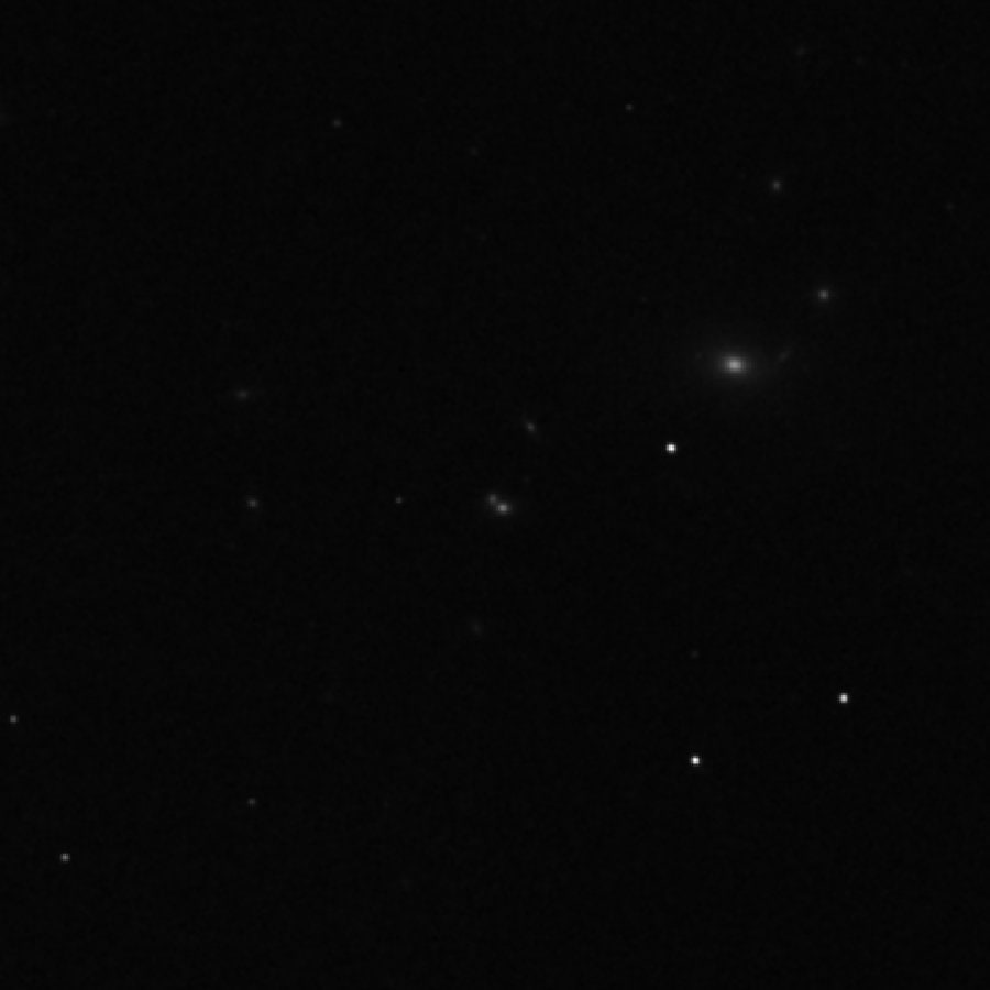 NGC 4898, Галактика в созвездии Волосы Вероники