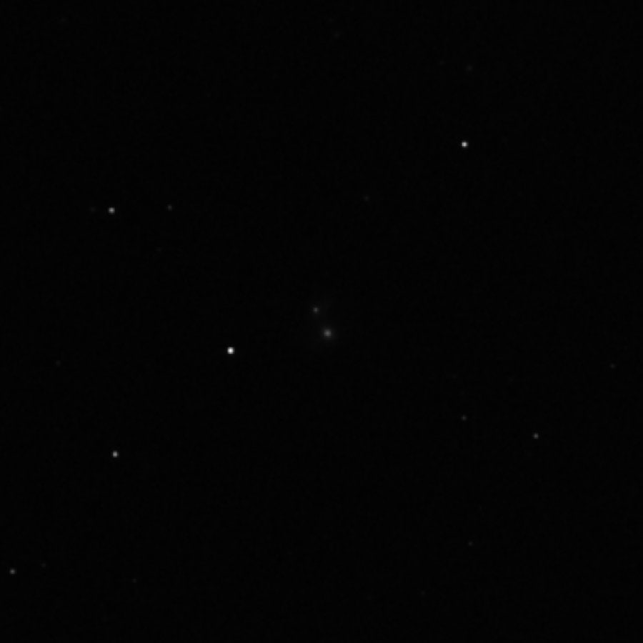 NGC 4922, Галактика в созвездии Волосы Вероники