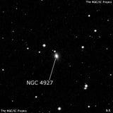 NGC 4927 - галактика. Описание NGC 4927:, Галактика в созвездии Волосы Вероники