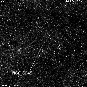 NGC 5045 - рассеянное скопление звёзд. Описание NGC 5045:, Объект глубокого космоса в созвездии Центавр