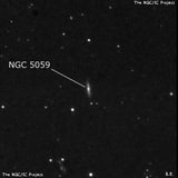 NGC 5059 - спиральная галактика. Описание NGC 5059:, Галактика в созвездии Дева