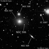 NGC 506 - одиночная звезда. Описание NGC 506:, Двойная звезда в созвездии Рыбы