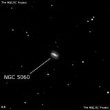 NGC 5060 - спиральная галактика с баром. Описание NGC 5060:, Галактика в созвездии Дева
