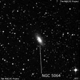 NGC 5064 - спиральная галактика. Описание NGC 5064:, Галактика в созвездии Центавр