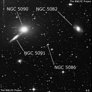 NGC 5086 - две звезды. Описание NGC 5086:, Двойная звезда в созвездии Центавр