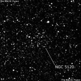 NGC 5120 - группа звёзд. Описание NGC 5120:, Рассеянное скопление в созвездии Центавр