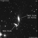 NGC 5124 - эллиптическая галактика. Описание NGC 5124:, Галактика в созвездии Центавр
