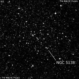 NGC 5138 - рассеянное скопление звёзд. Описание NGC 5138:, Рассеянное скопление в созвездии Центавр