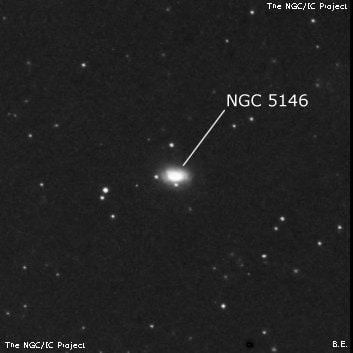 NGC 5146 - галактика. Описание NGC 5146:, Галактика в созвездии Дева