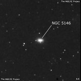 NGC 5146 - галактика. Описание NGC 5146:, Галактика в созвездии Дева