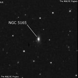 NGC 5165 - линзовидная галактика. Описание NGC 5165:, Галактика в созвездии Дева