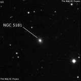 NGC 5181 - линзовидная галактика. Описание NGC 5181:, Галактика в созвездии Дева