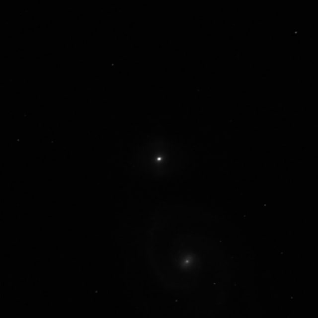 NGC 5195, Галактика в созвездии Гончие Псы