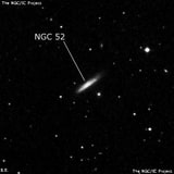NGC 52 - спиральная галактика. Описание NGC 52:, Галактика в созвездии Пегас
