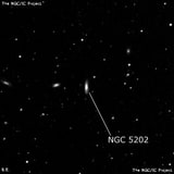NGC 5202 - спиральная галактика. Описание NGC 5202:, Галактика в созвездии Дева