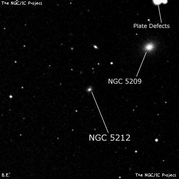 NGC 5212 - спиральная галактика. Описание NGC 5212:, Галактика в созвездии Дева
