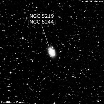 NGC 5219 - спиральная галактика. Описание NGC 5219:, Галактика в созвездии Центавр