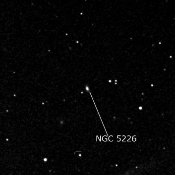 NGC 5226 - спиральная галактика. Описание NGC 5226:, Галактика в созвездии Дева