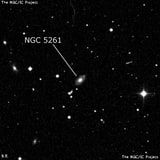 NGC 5261 - спиральная галактика. Описание NGC 5261:, Галактика в созвездии Дева